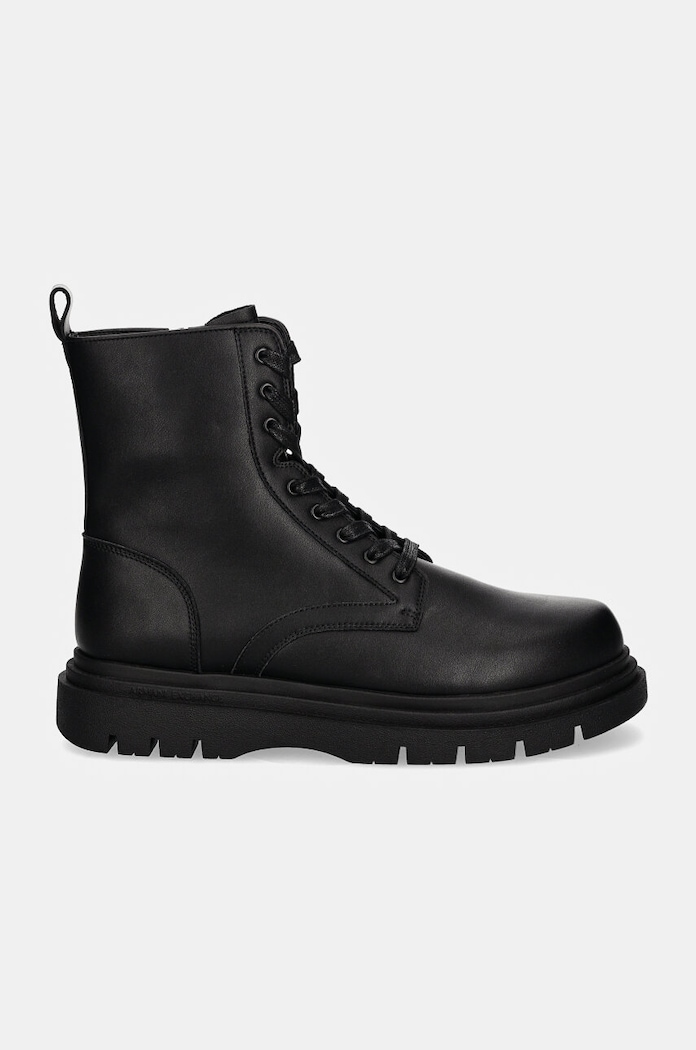 Кожени обувки Armani Exchange XUM018.XV874.00002 черен AW24