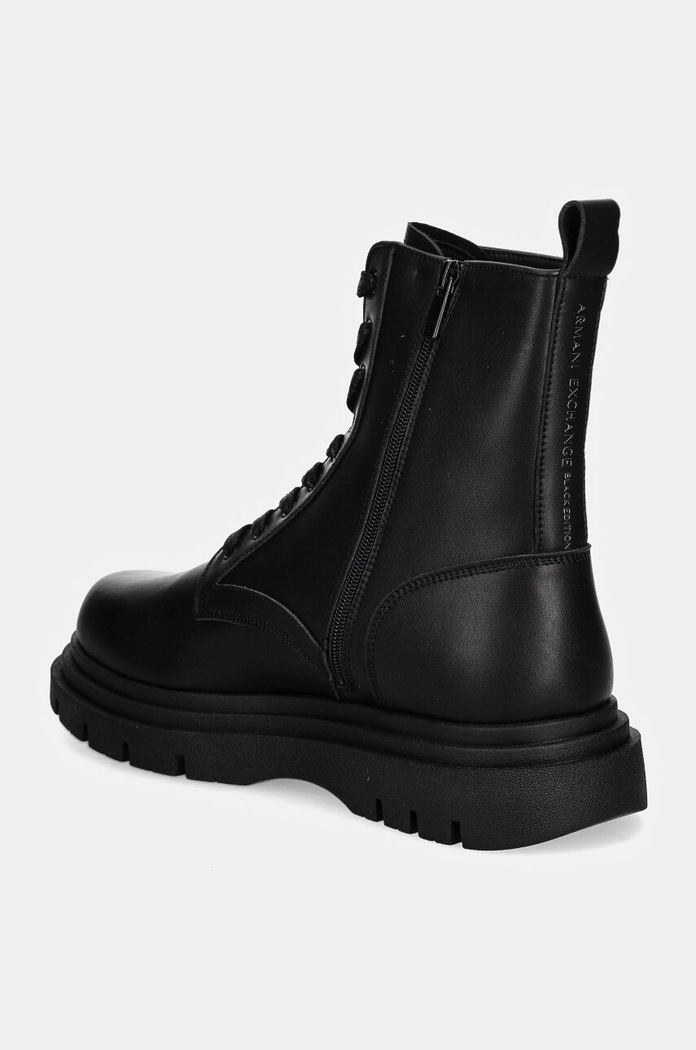 Обувки Кожени обувки Armani Exchange XUM018.XV874.00002 черен