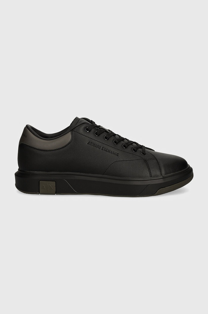 Kožne tenisice Armani Exchange XUX123.XV534.U181 crna AW24
