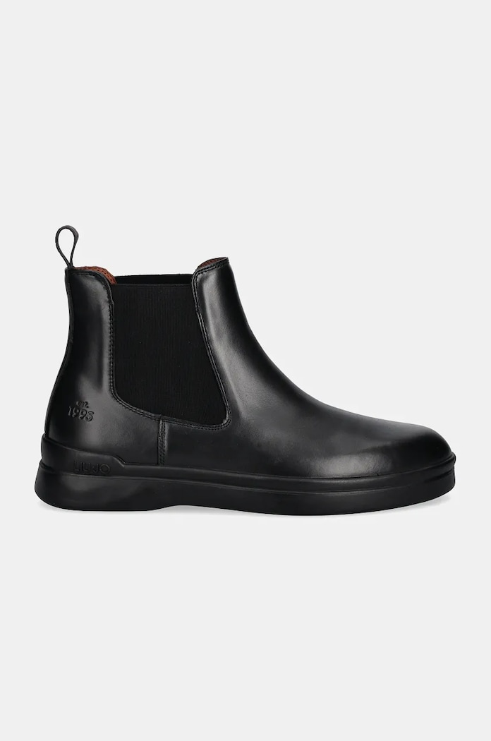 Liu Jo sztyblety skórzane DUKE 02 7G4003PX24122222 czarny AW24