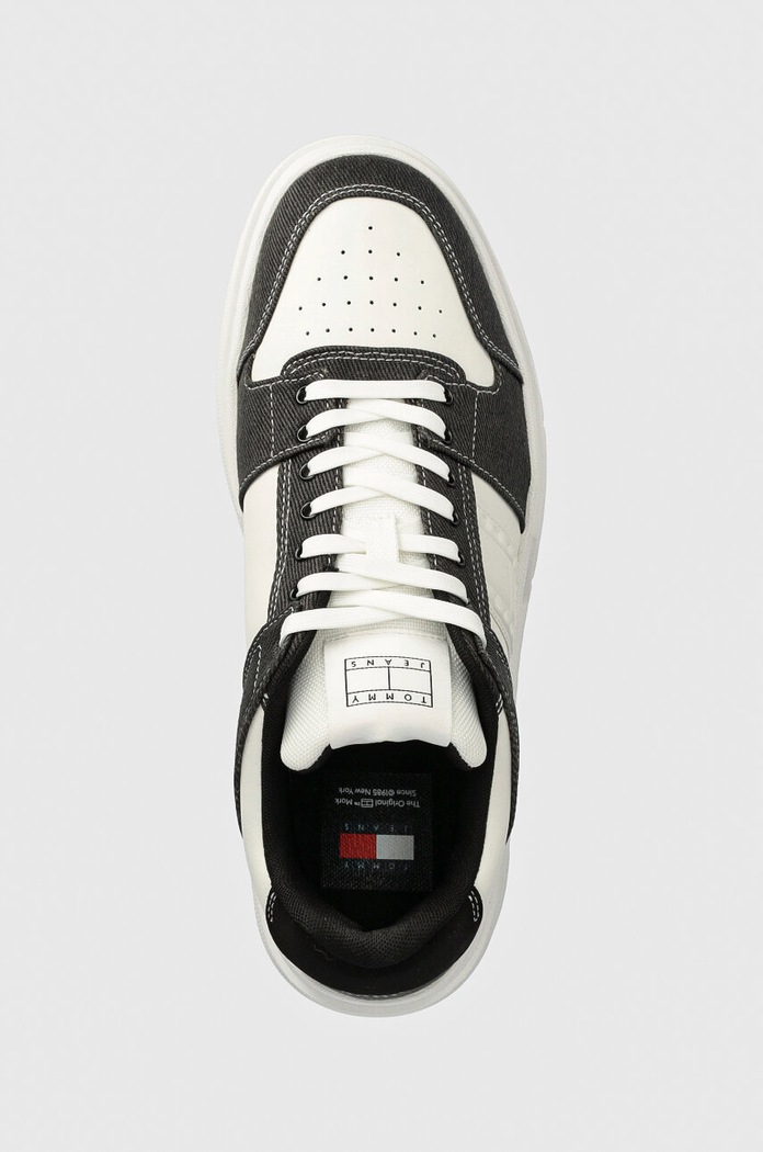 Superge Tommy Jeans THE BROOKLYN MIX MATERIAL črna EM0EM01428