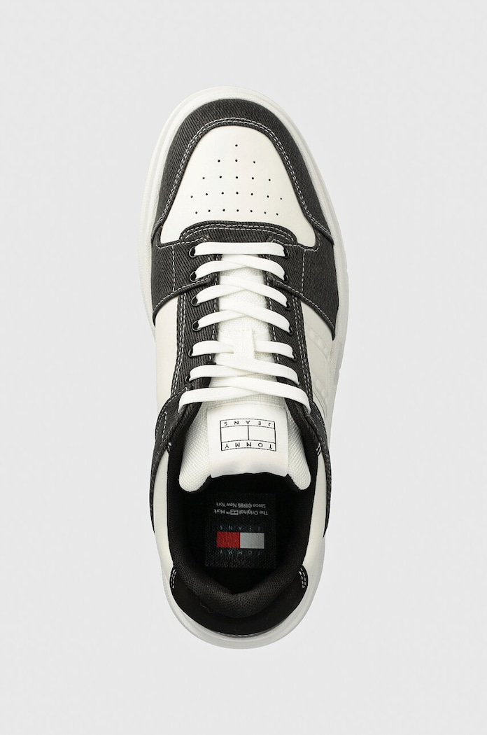 Superge Tommy Jeans THE BROOKLYN MIX MATERIAL črna EM0EM01428