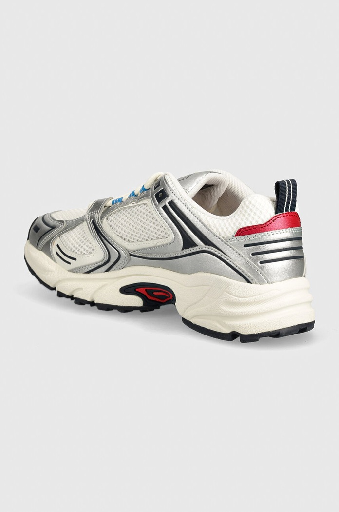 Obutev Superge Tommy Jeans TJM ARCHIVE RETRO RUNNER EM0EM01486 srebrna