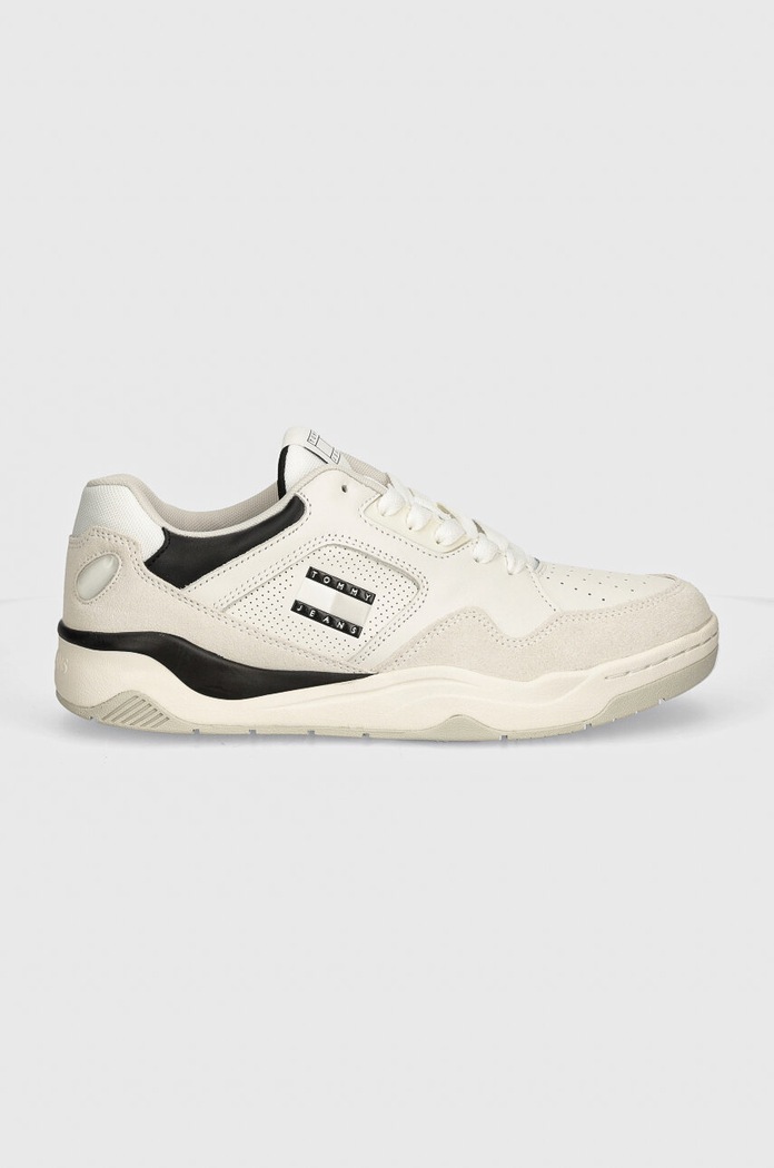 Tommy Jeans sneakersy TJM NEW BASKET SNEAKER LC EM0EM01500 biały AW24