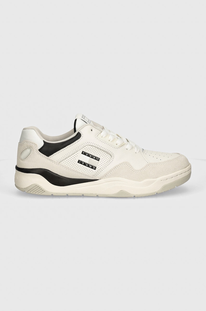Tommy Jeans sneakersy TJM NEW BASKET SNEAKER LC EM0EM01500 biały AW24