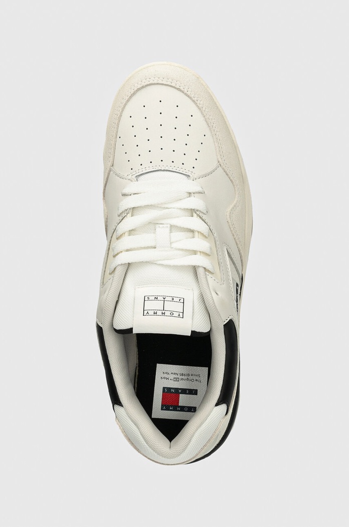 Tommy Jeans sneakersy TJM NEW BASKET SNEAKER LC biały EM0EM01500