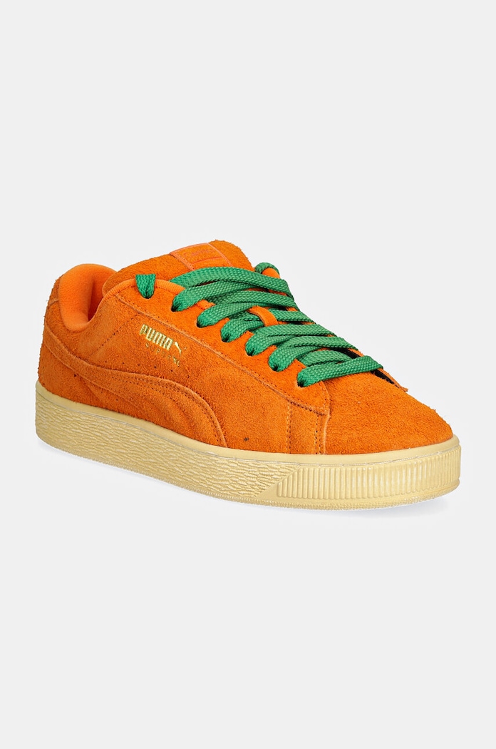 Σουέτ sneakers Puma Suede XL CARROTS μικρό πορτοκαλί 398800