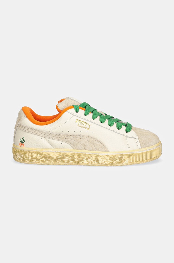 Puma sneakersy Suede XL 2 CARROTS 398801 biały AW24