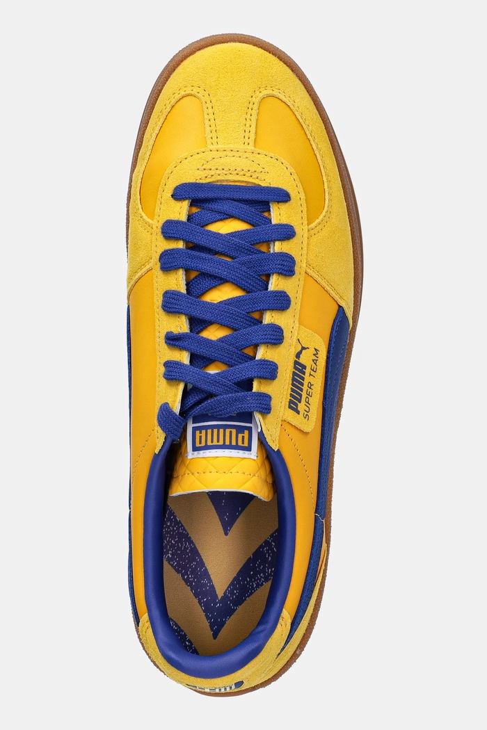 Semišové tenisky Puma Super Team PARMA Sport žltá 401079
