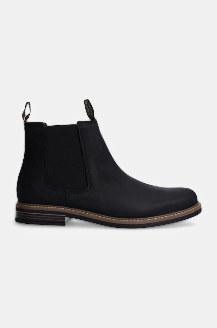 Боти челси от набук Barbour Farsley MFO0244BK11 черен AW25