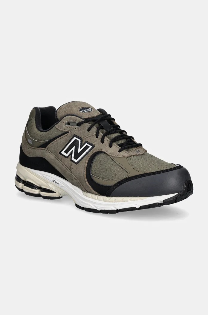 Sneakers New Balance 2002 δέρμα σαμουά πράσινο M2002RXU