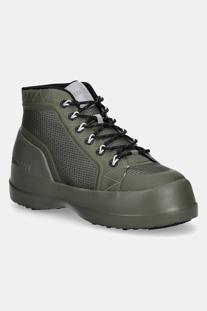 Moon Boot trapery MB LUNA TREK MID NYLON tekstylny zielony 80D2480080.M006.M