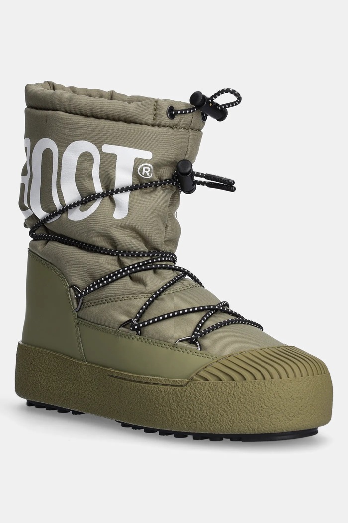 Μπότες χιονιού Moon Boot MB MTRACK POLAR NYLON συνθετικό πράσινο 80D2440080.M006.M