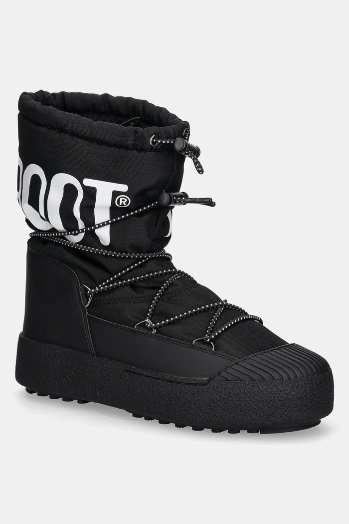 Moon Boot stivali da neve MB MTRACK POLAR NYLON tessile nero 80D2440080.N001.M