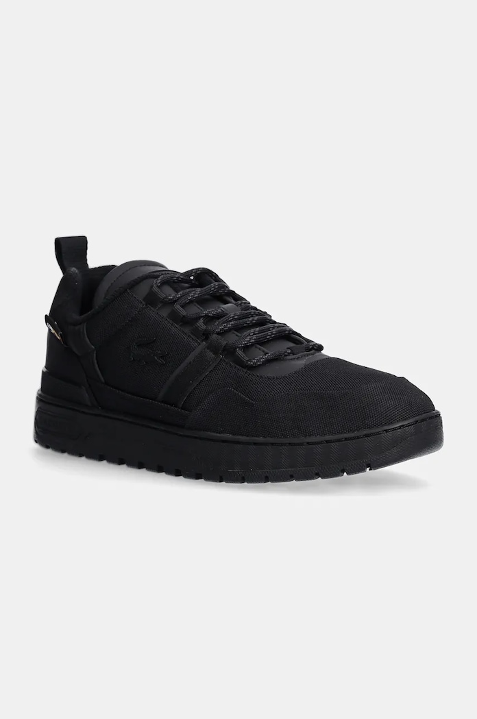 Sneakers Lacoste T-Clip Winter Outdoor υφασμάτινο μαύρο 48SMA0038