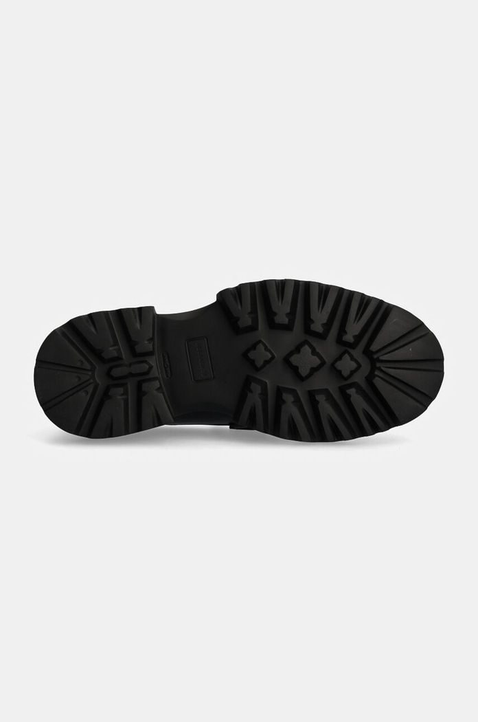 Mokasyny skórzane Vinni Loafer AllSaints czarny M051FB