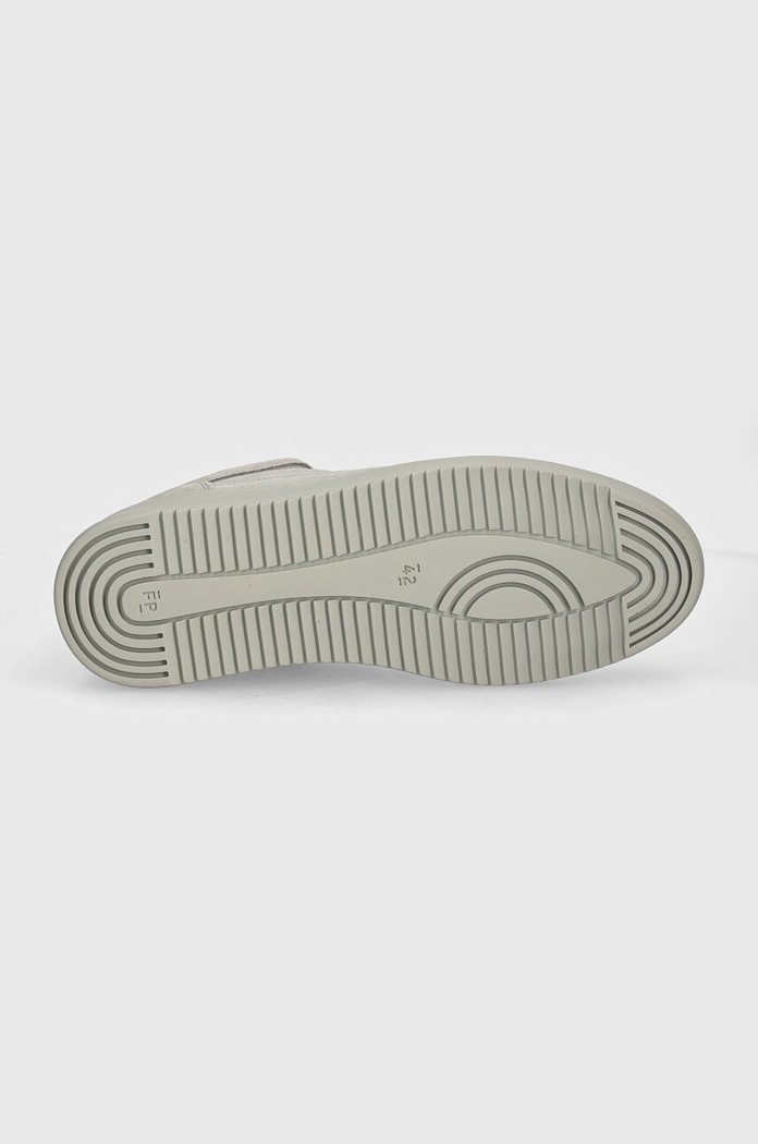 Σουέτ sneakers Filling Pieces Low Top Suede All Grey 10122791783 γκρί