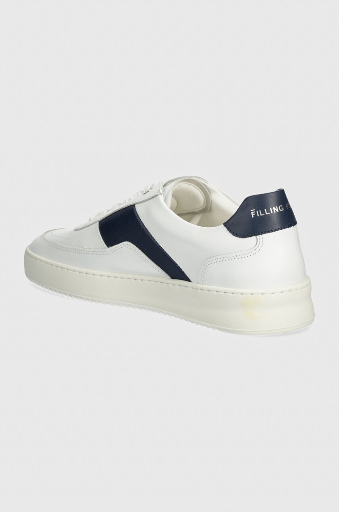 Παπούτσια Δερμάτινα sneakers Filling Pieces Mondo Game 46733151658 λευκό