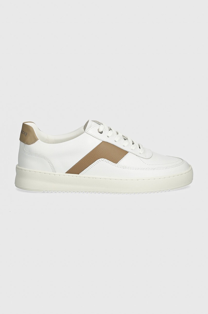 Filling Pieces Sneakersy skórzane Mondo Game 46733151108 beżowy AW24