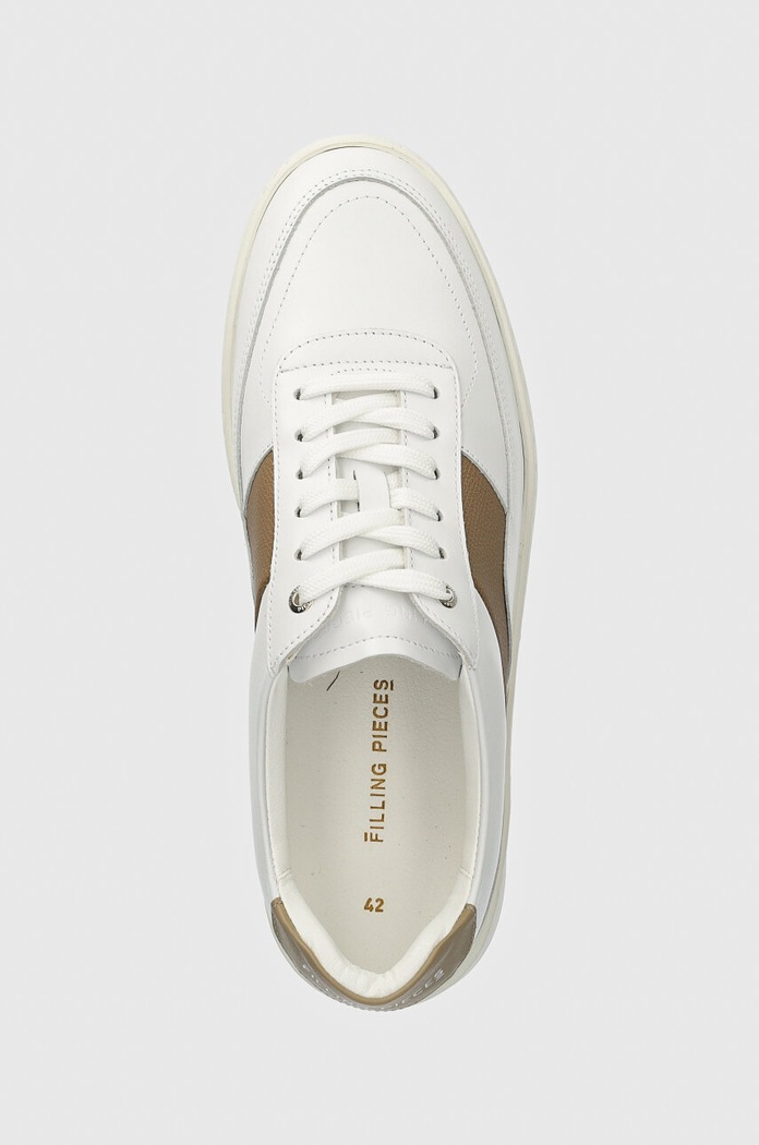 Sneakersy skórzane Mondo Game Filling Pieces 46733151108 beżowy