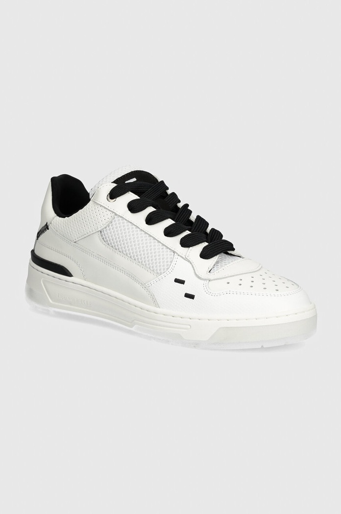 Δερμάτινα sneakers Filling Pieces Cruiser Crumbs δέρμα σαμουά λευκό 64427542024