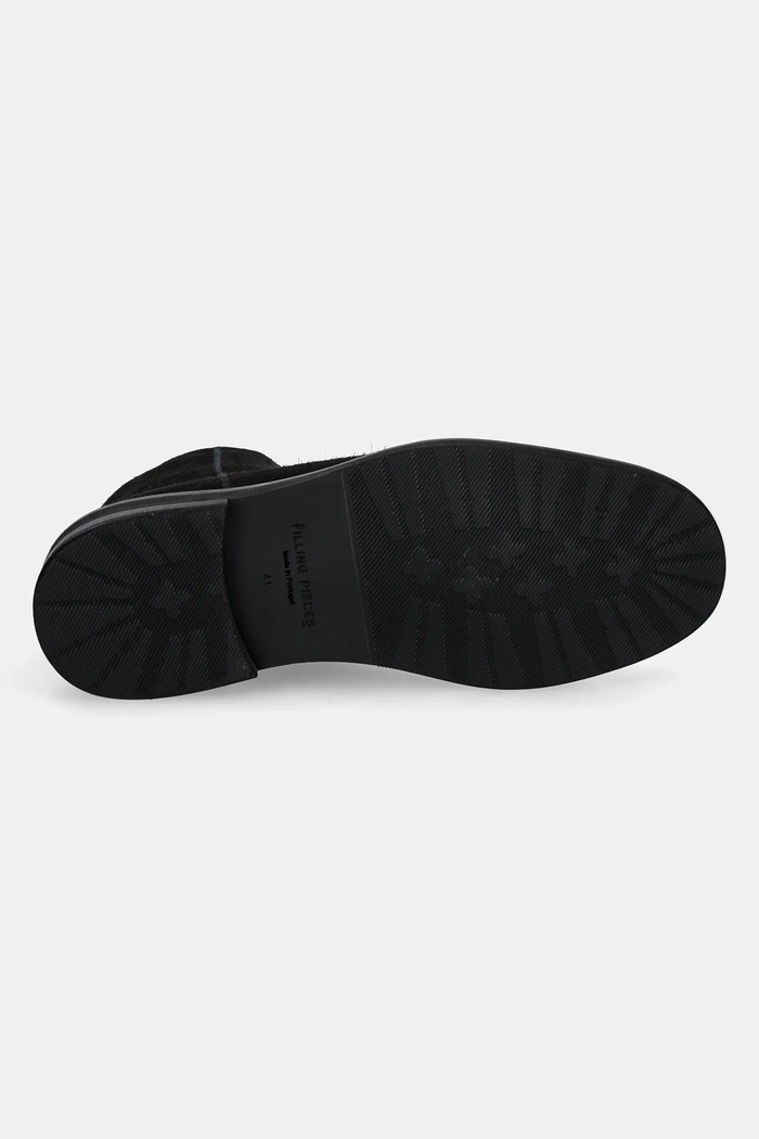 Semišové topánky Filling Pieces Western Chelsea Suede 77922791861 čierna
