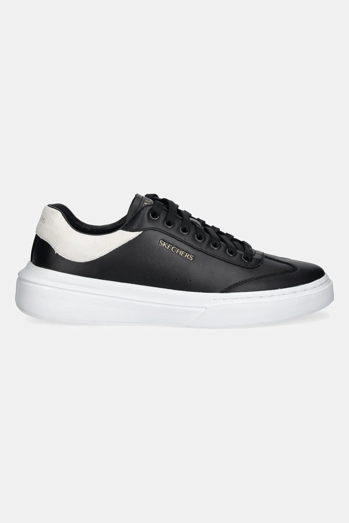 Skechers Sneakersy skórzane CORDOVA CLASSIC LIGHTO 232858 czarny SS25