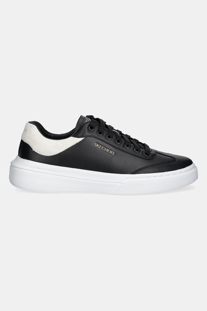 Skechers Sneakersy skórzane CORDOVA CLASSIC LIGHTO 232858 czarny SS25