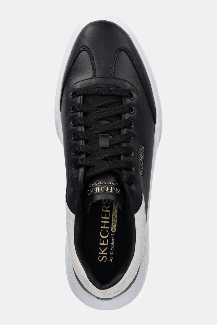 Sneakersy skórzane CORDOVA CLASSIC LIGHTO Skechers 232858 czarny
