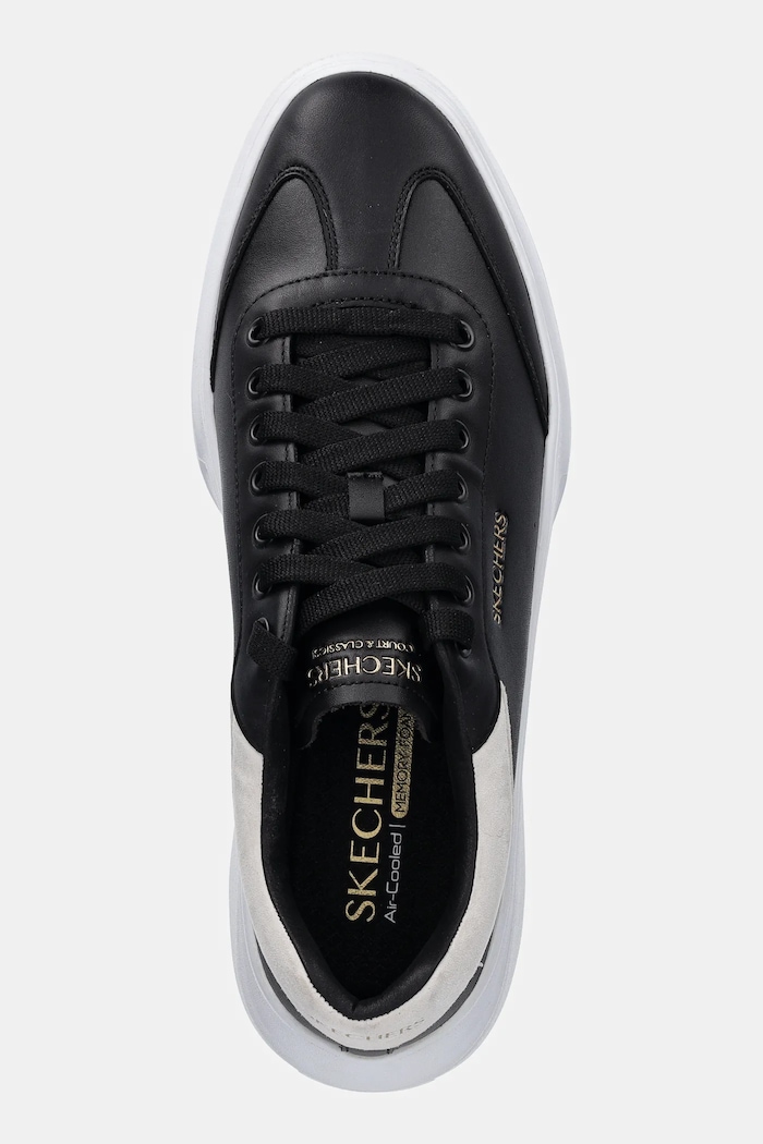 Sneakersy skórzane CORDOVA CLASSIC LIGHTO Skechers 232858 czarny