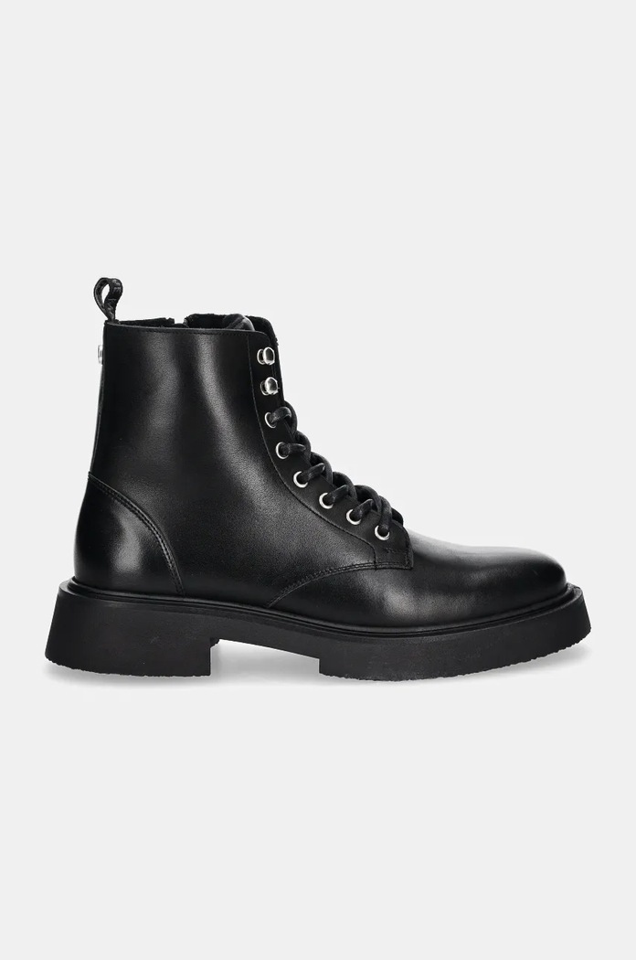 Steve Madden trapery skórzane Zeke SM12000733.017 czarny AW24