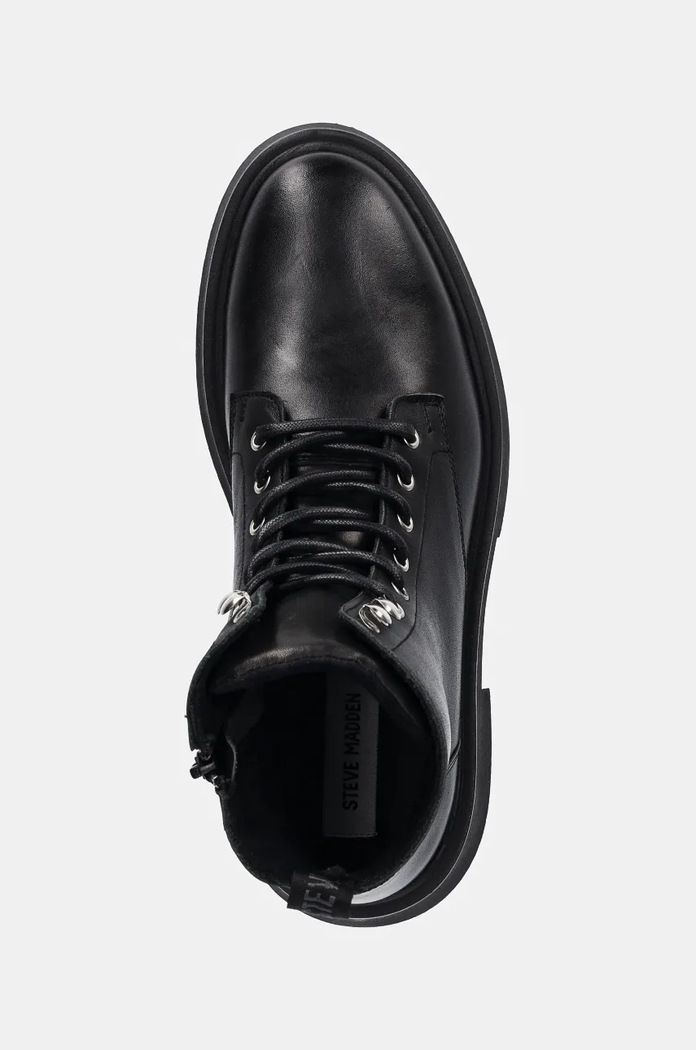 Steve Madden trapery skórzane Zeke czarny SM12000733.017