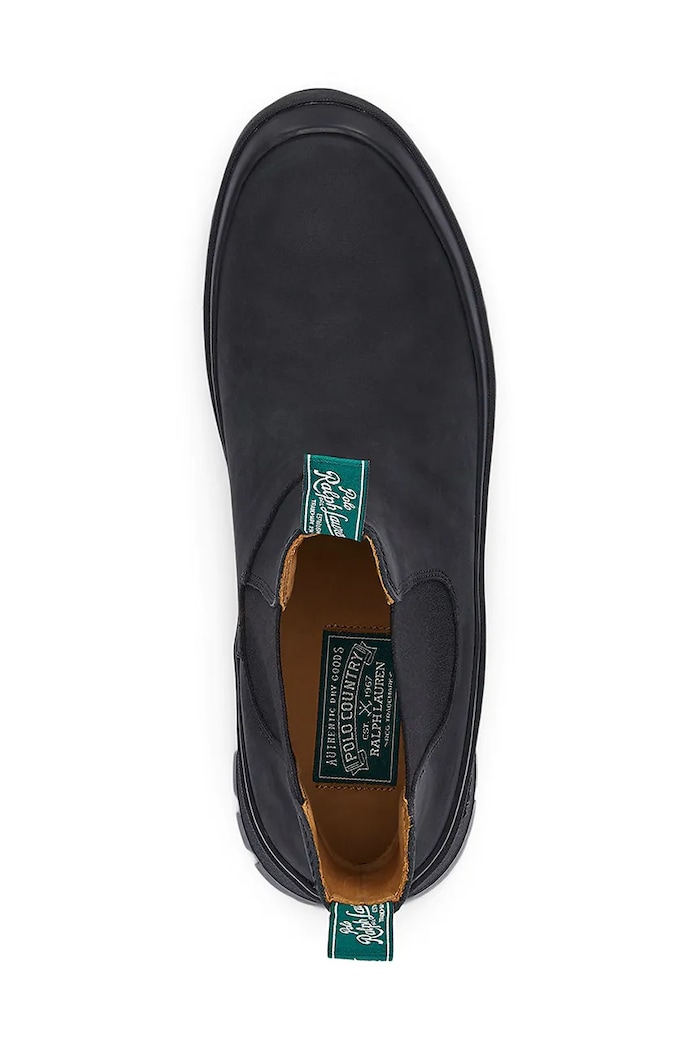 Členkové topánky Polo Ralph Lauren Lug Chlse čierna 809945190001.001