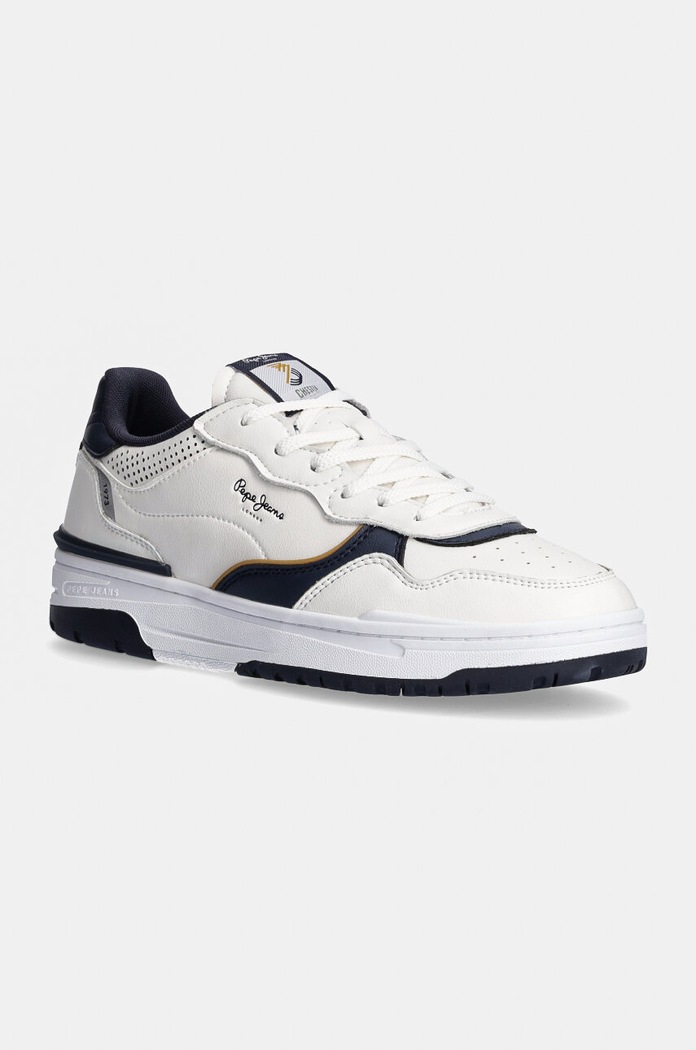 Pepe Jeans sneakers PMS00029 piele acoperită alb PMS00029