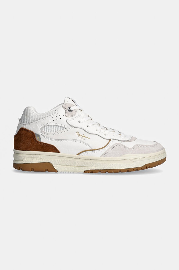 Pepe Jeans sneakers din piele PMS00032 PMS00032 alb AW24