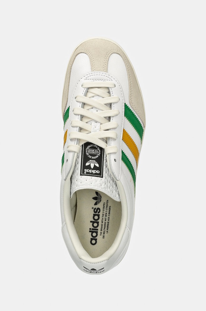 Kožené tenisky adidas Originals Gazelle Indoor bílá IE9092