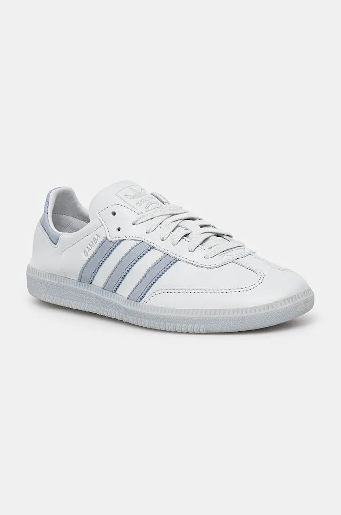 Кожени маратонки adidas Originals Samba Decon ниска сив IH5384