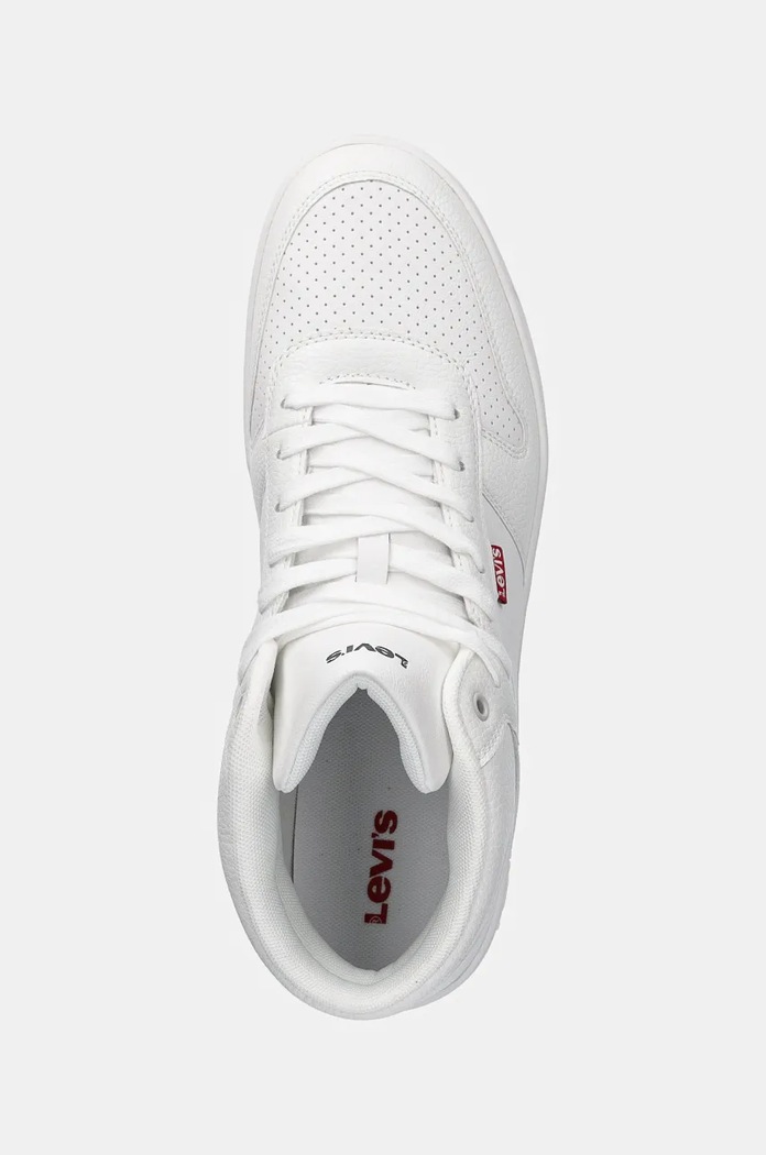 Sneakers boty Levi's DRIVE HIGH bílá 000EK.0000