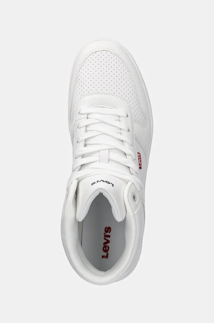 Sneakers boty Levi's DRIVE HIGH bílá 000EK.0000