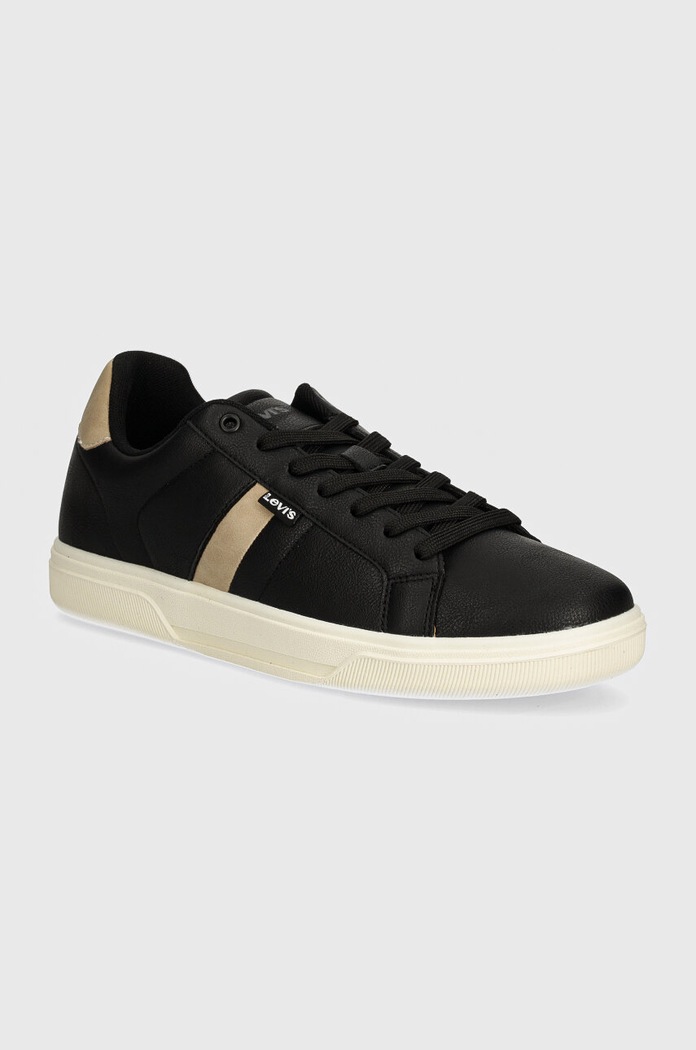 Sneakers boty Levi's ARCHIE imitace kůže námořnická modř D7751.0007