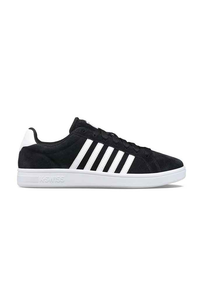 K-Swiss sneakers din piele COURT TIEBREAK SDE mic de statură negru 07012.002.M