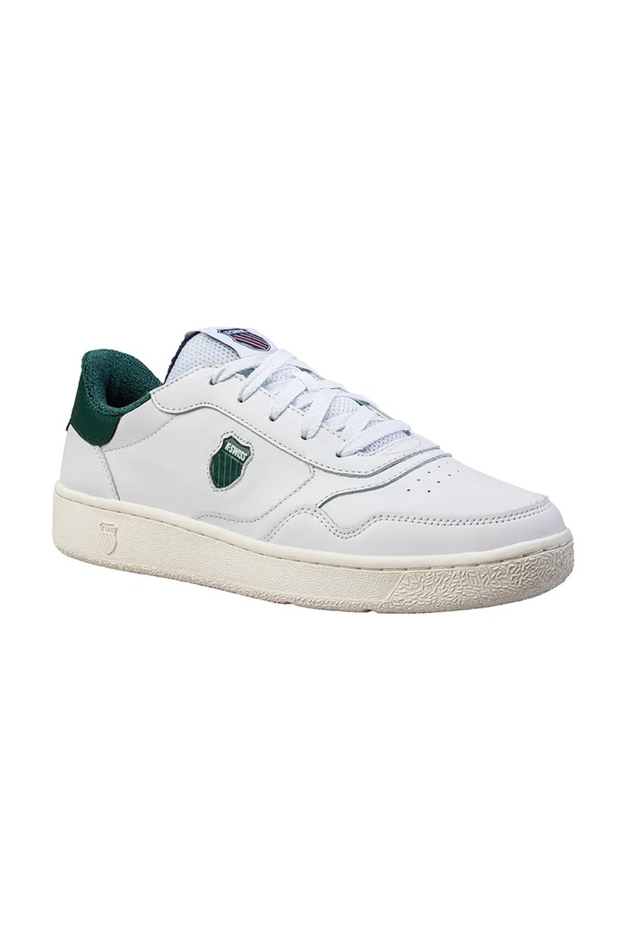 Kožené tenisky K-Swiss SLAMMSHIELD II 04312.193.M biela AW24