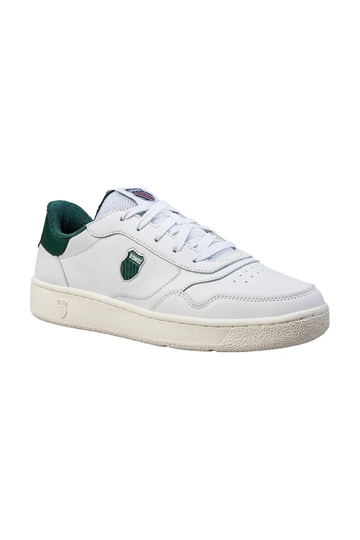 Kožené tenisky K-Swiss SLAMMSHIELD II 04312.193.M biela AW24