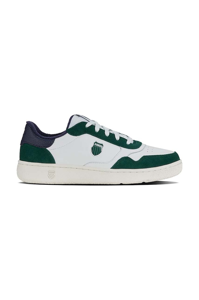 Кожени маратонки K-Swiss SLAMMSHIELD II ниска зелен 04312.378.M
