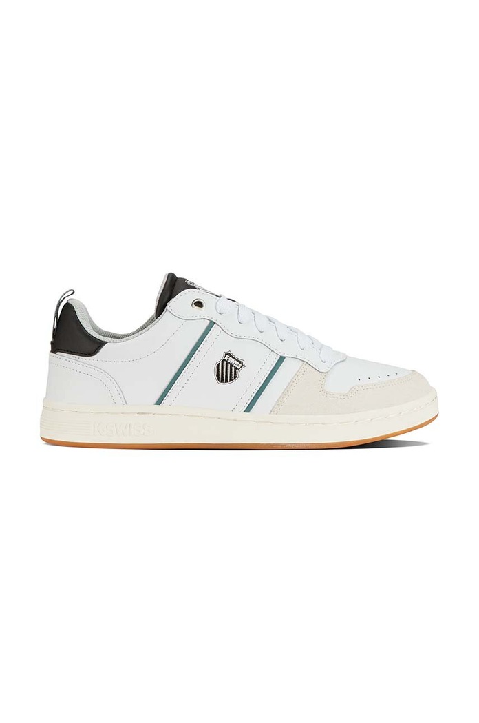K-Swiss sneakers din piele LOZAN MATCH LTH piele întoarsă alb 08903.145.M