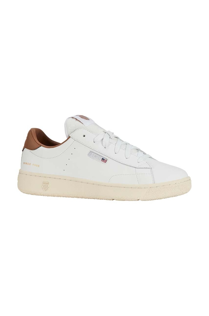 K-Swiss sneakers din piele SLAMMKLUB CC 08911.927.M alb AW24