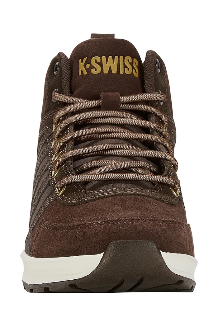 Obuća Kožne tenisice K-Swiss VISTA TRAINER MID WNT 07145.229.M smeđa