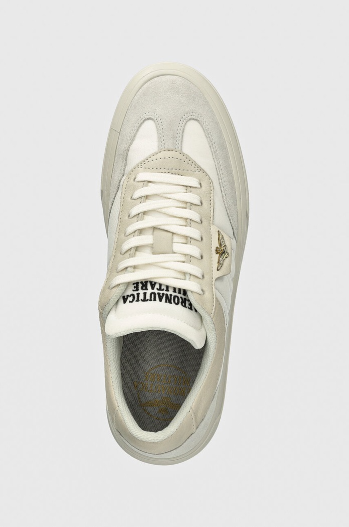Sneakers boty Aeronautica Militare béžová SC264UXPL238