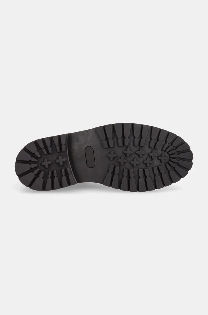 Ghete chelsea de piele Chelsea Workboot in Leather Common Projects negru 2447.7547