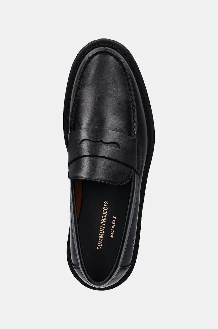 Common Projects leather loafers Loafer with Tread Sole black 2449.7547